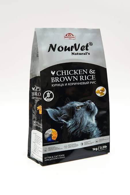 NourVet Natural Cat Food – Chicken & Brown Rice