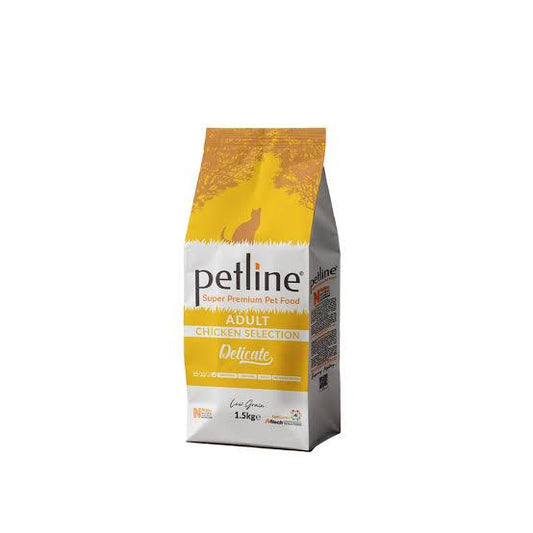 Petline Super Premium Adult Cat Food – Chicken Selection