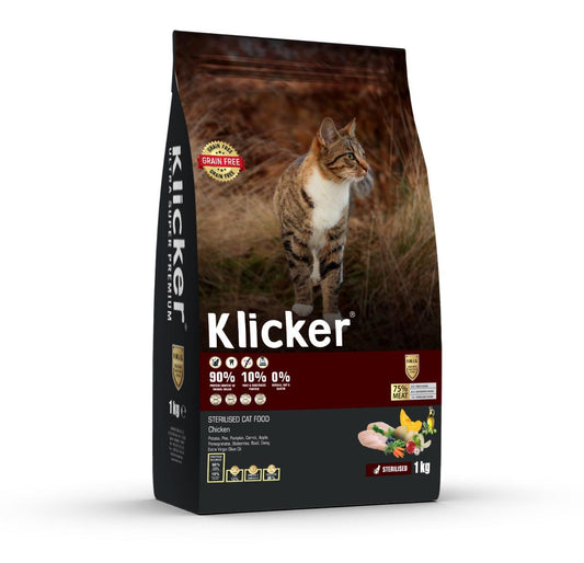 Klicker Grain-Free All Life Stages Cat Food – Chicken