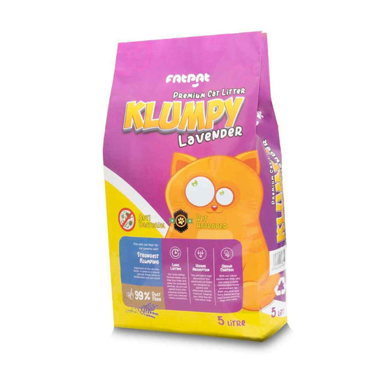 Klumpy Lavender Cat Litter