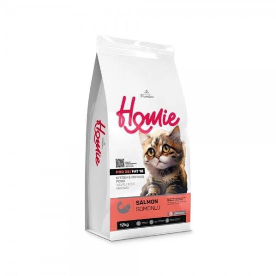 Homie Super Premium Kitten & Mother Cat Food – Salmon (Low Grain)