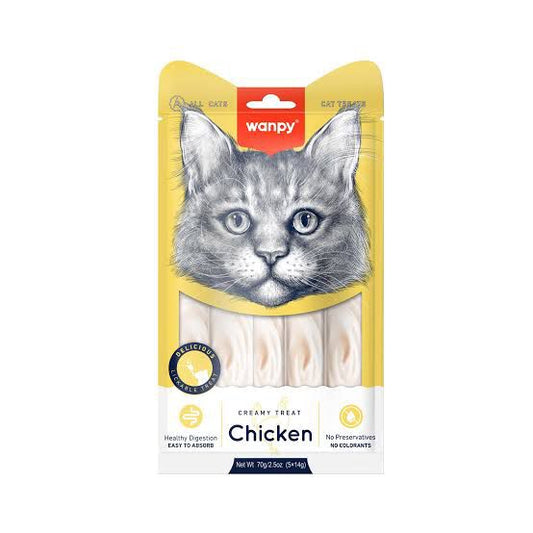 Wanpy Creamy Cat Treat – Chicken