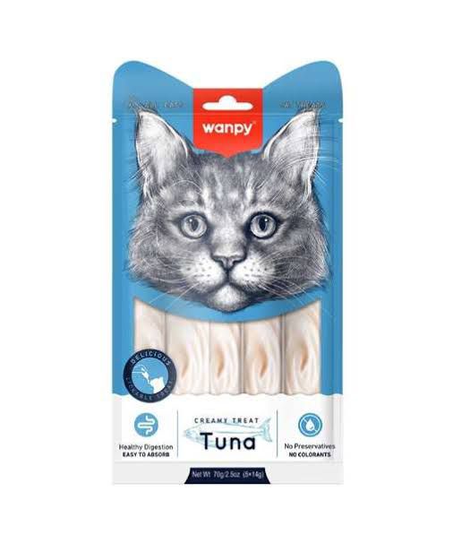 Wanpy Creamy Cat Treat – Adult Tuna