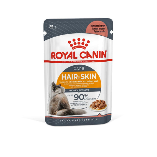 Royal Canin Hair & Skin Jelly – Wet Cat Food
